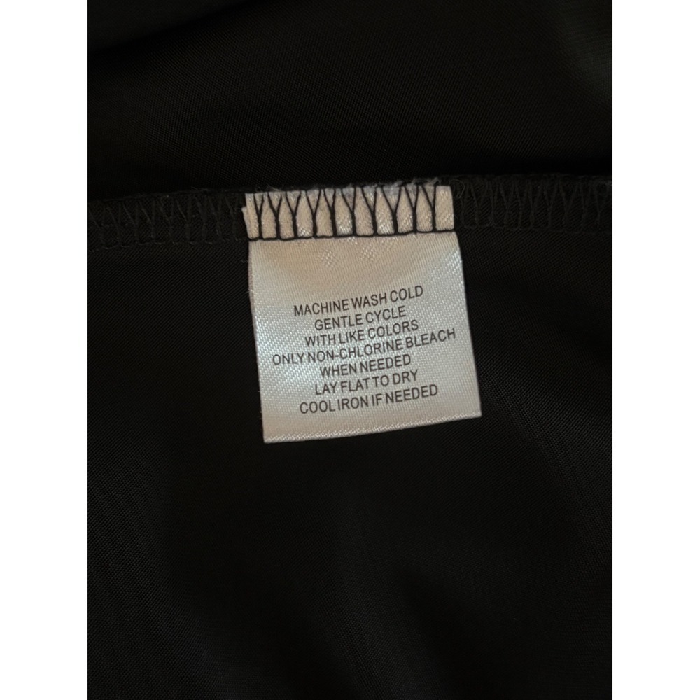 Love By Design "Josetta" Black Cutout Maxi Dress – Size M – Twist Front - Picture 5 of 7